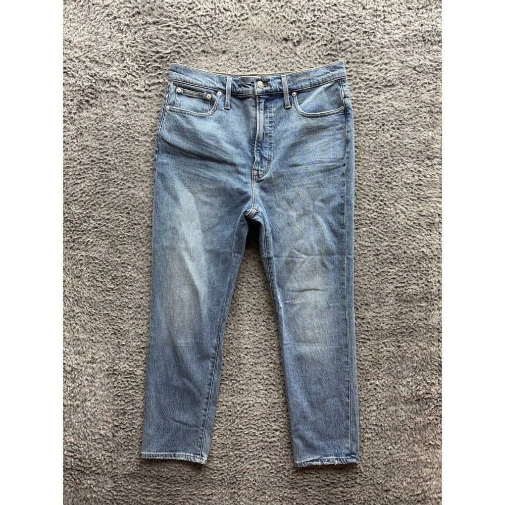 Madewell The Perfect Vintage High Rise Denim Jeans Raebrook Wash Womens Size 30